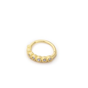 Yedi Taşlı Helix 8mm - Alen