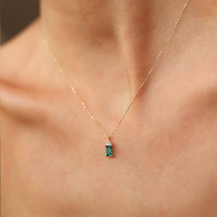 Yeşil Baget Kolye - 1