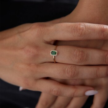 Yeşil Baget Yüzük - 1