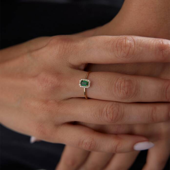 Yeşil Baget Yüzük - 1