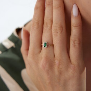 Yeşil Baget Yüzük - 3