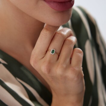 Yeşil Baget Yüzük - 4