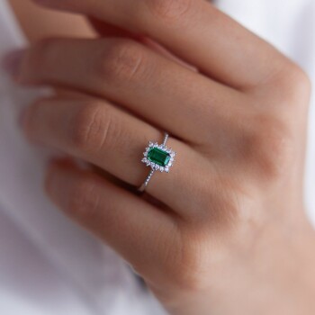 Yeşil Baget Yüzük - C.sümer