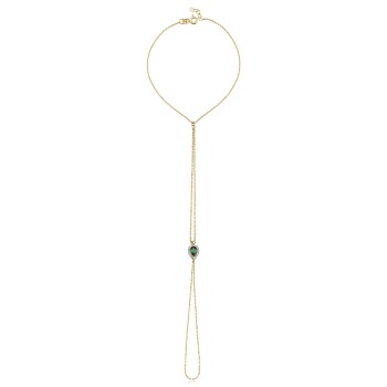 Yeşil Damla Taşlı Şahmeran - 3