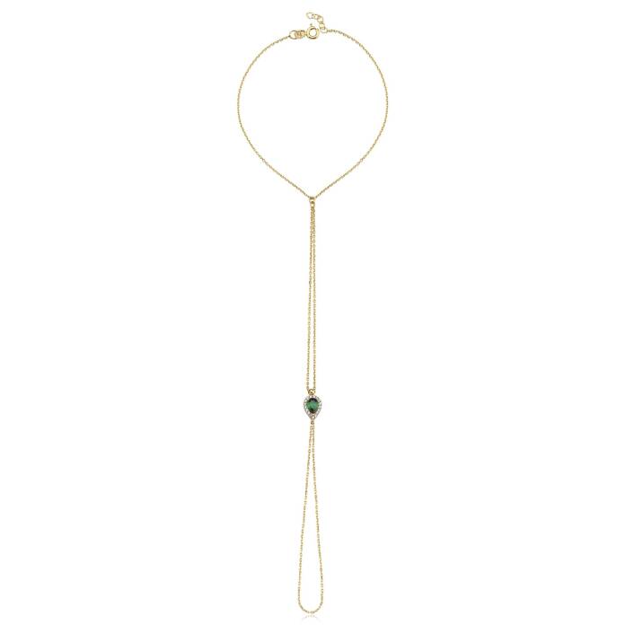 Yeşil Damla Taşlı Şahmeran - 3