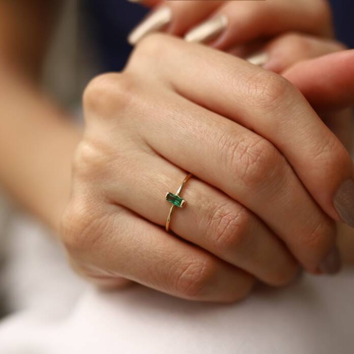 Yeşil Fancy Yüzük - 1