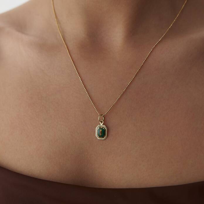 Yeşil Payon Kolye - 2