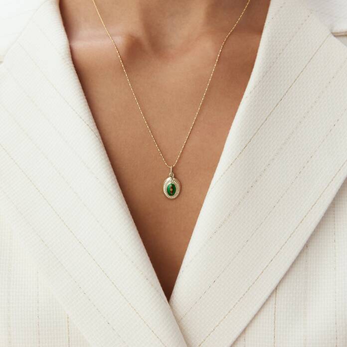 Yeşil Payon Kolye - 3