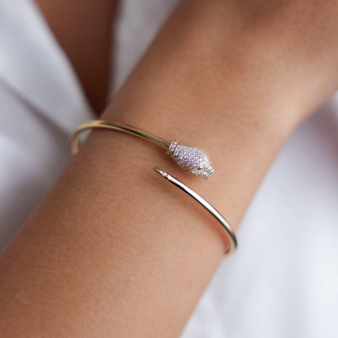 Yılan Sade Kelepçe - 2