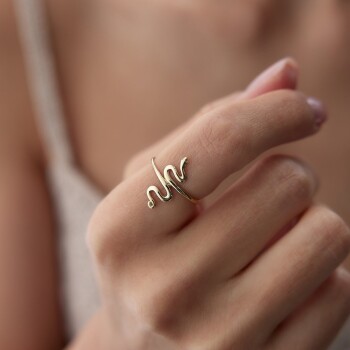 Yılan Sarmal Yüzük - Rayna (1)