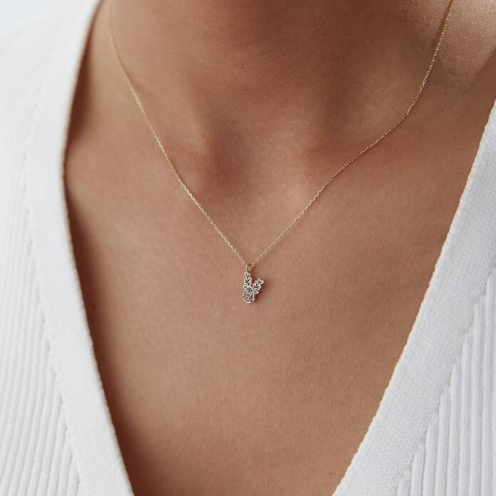 Yılbaşı Geyiği Kolye - 2