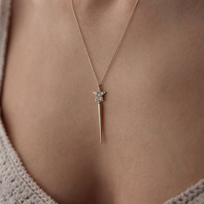 Yıldız Çubuk Kolye - 3