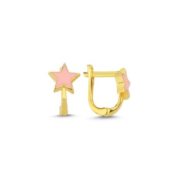 Yıldız Figürlü Çocuk Küpesi - Bedri Yalçın