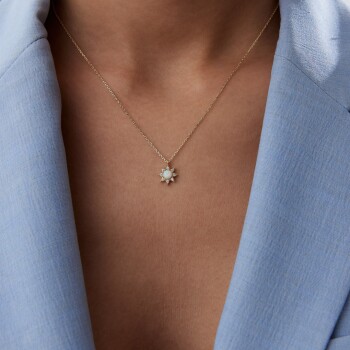 Yıldız Opal Kolye - MİST