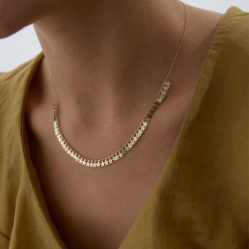 Yıldız Pullu Kolye - Melike (1)