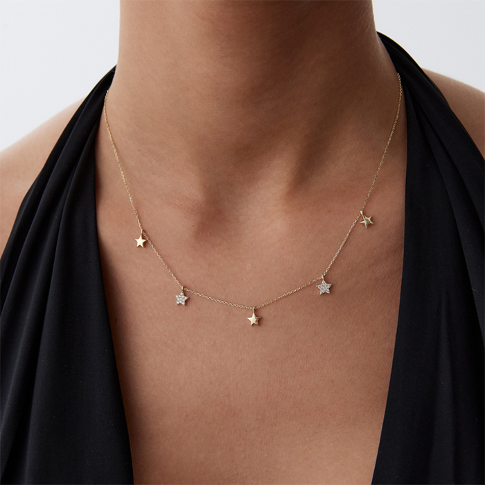 Yıldızlar Geçidi Kolye - Özçelik