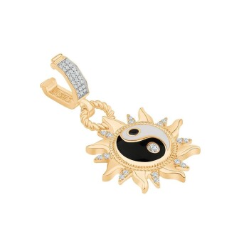 Yin Yang Kolye Ucu Charm - Ema (1)