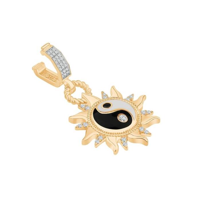 Yin Yang Kolye Ucu Charm - 2