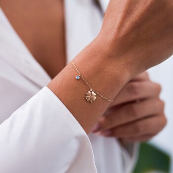 Yonca Mineli Bileklik - Rayna