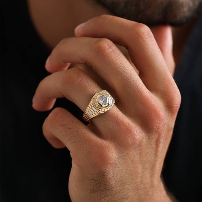 Yörünge Şövalye Erkek Yüzük - 1