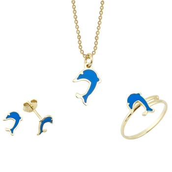 Yunus Balığı Çocuk Seti - Melike