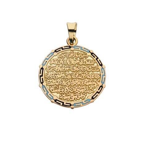 Yuvarlak Altın Maşallah Uç - 1