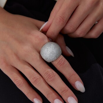 Yuvarlak Haze Yüzük - Özkonak