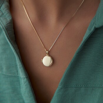 Yuvarlak Kapaklı Kolye - İstor