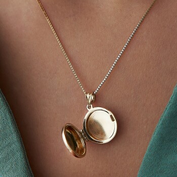 Yuvarlak Kapaklı Kolye - 3