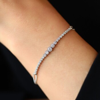 Yuvarlak Model Taşlı Midi Set - Sardes (1)