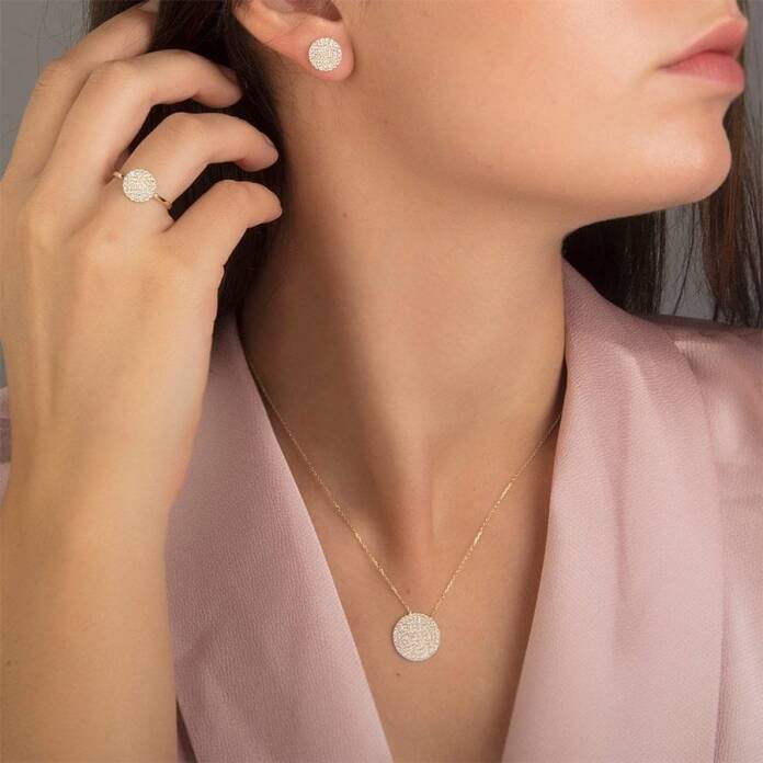 Yuvarlak Taşlı Set - 1