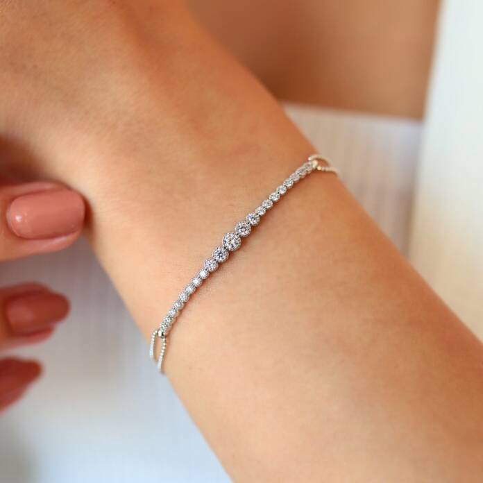 Yuvarlık Detay Taşlı Midi Set - 2