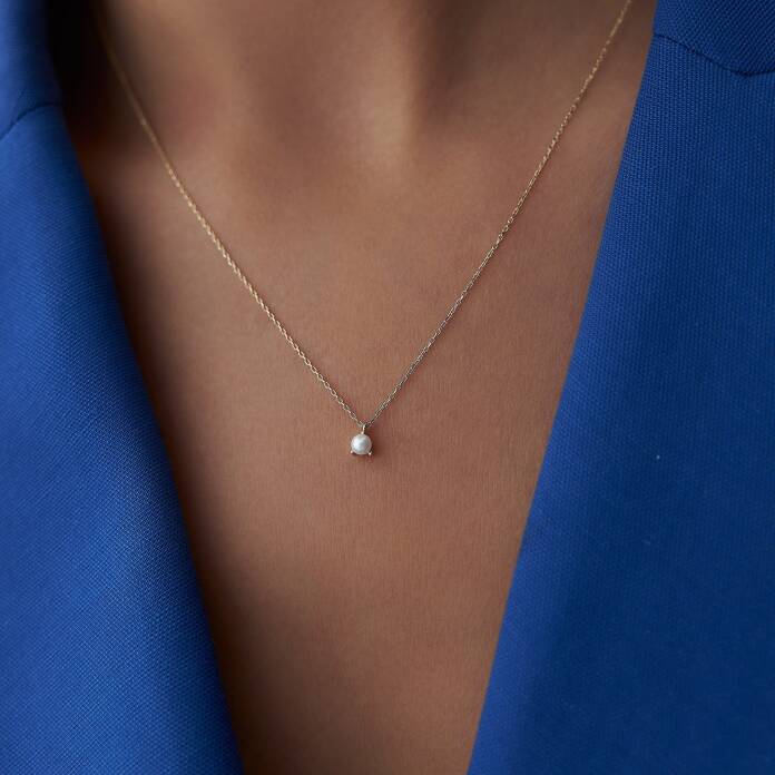 Zarafet İnci Kolye - 1