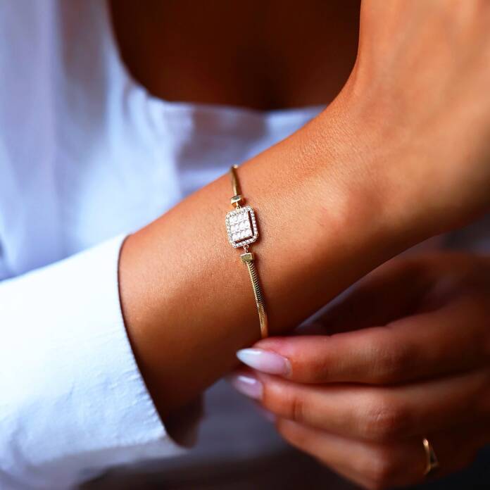 Zarif Baget Balık Sırtı Bileklik - 1