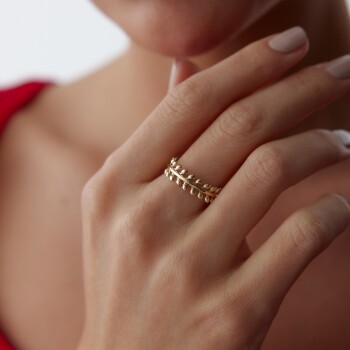 Zarif Buğday Yüzük - CNR