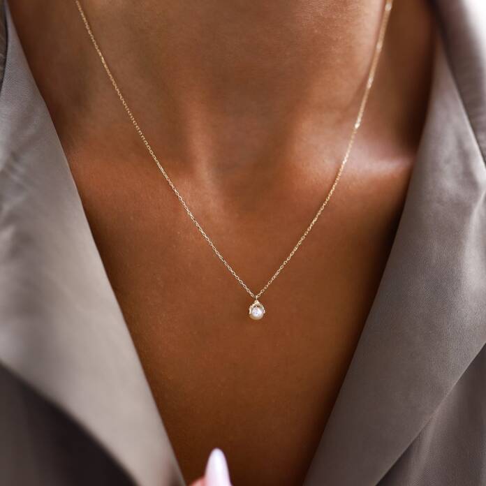 Zarif İnci Kolye - 1