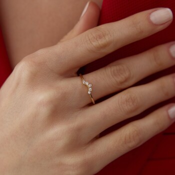 Zarif Lotus Yüzük - Gökhan Bera