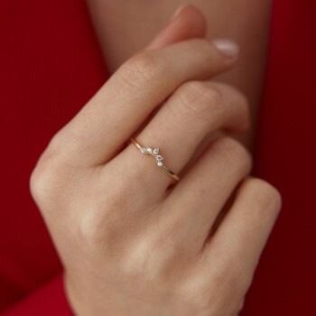 Zarif Lotus Yüzük - Gökhan Bera (1)