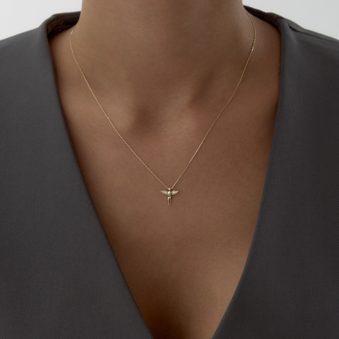 Zarif Melek Kolye - 1