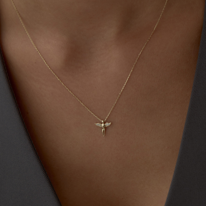 Zarif Melek Kolye - 3