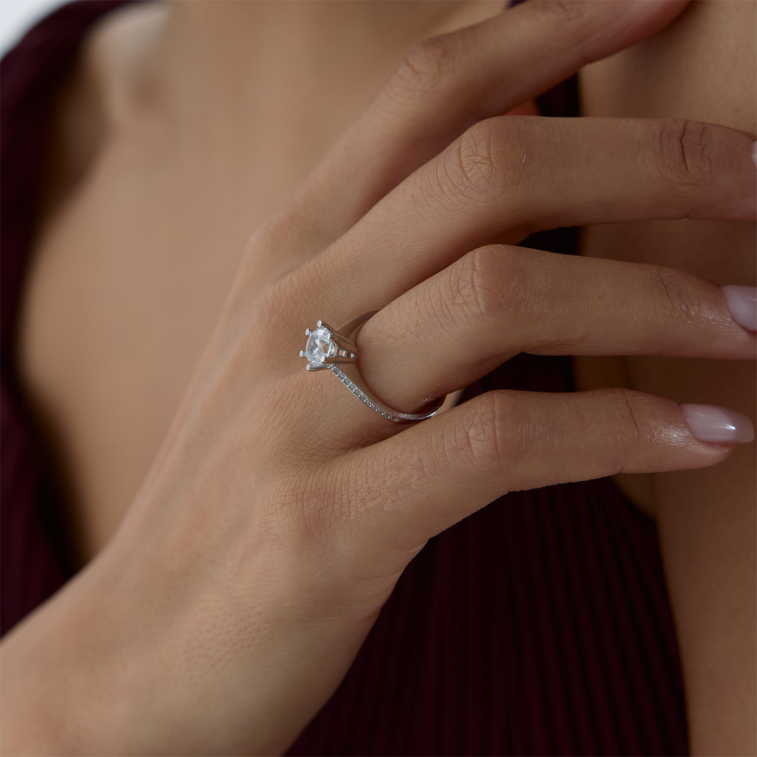 Zeluni Tektaş Yüzük - 3