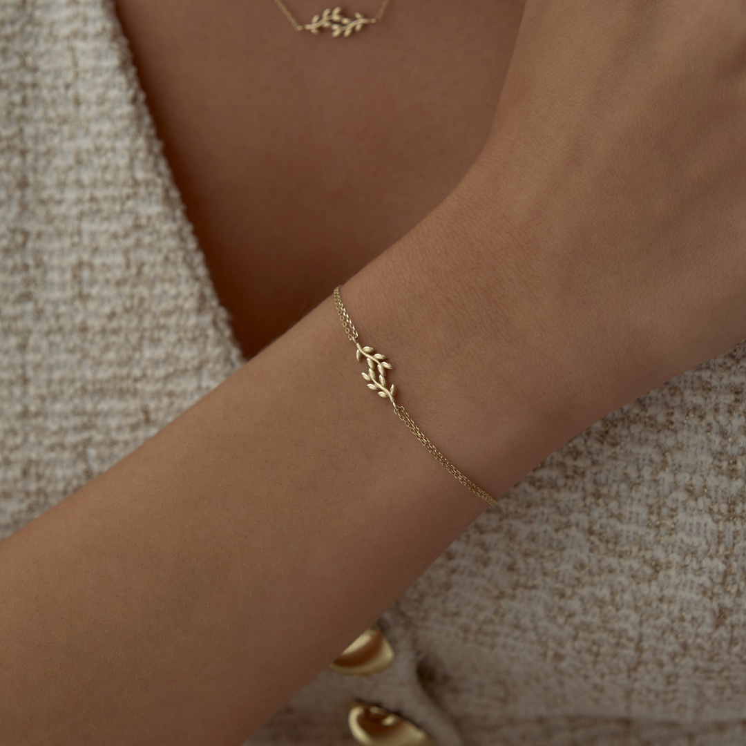 Zeytin Dalı Bileklik - 1