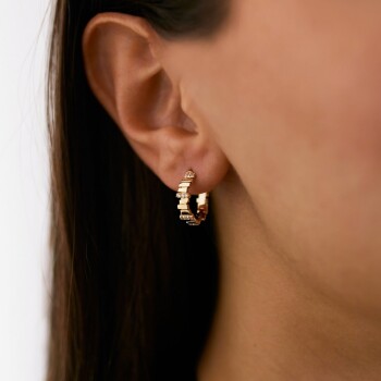 Zig zag Halka Küpe - Cemart