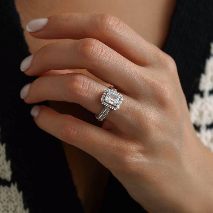 Zincir Tek Tur Sandık Baget Yüzük - 1