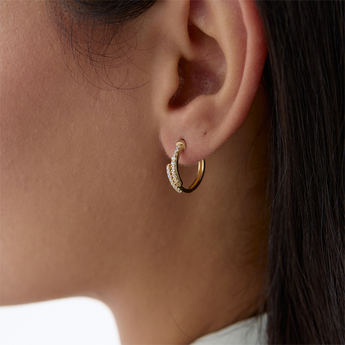 Zovina Taşlı Küpe - Rayna