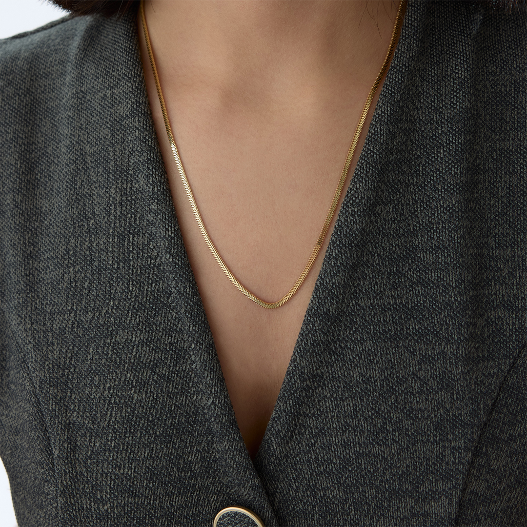 Zurelia Balık Sırtı Zincir - 2